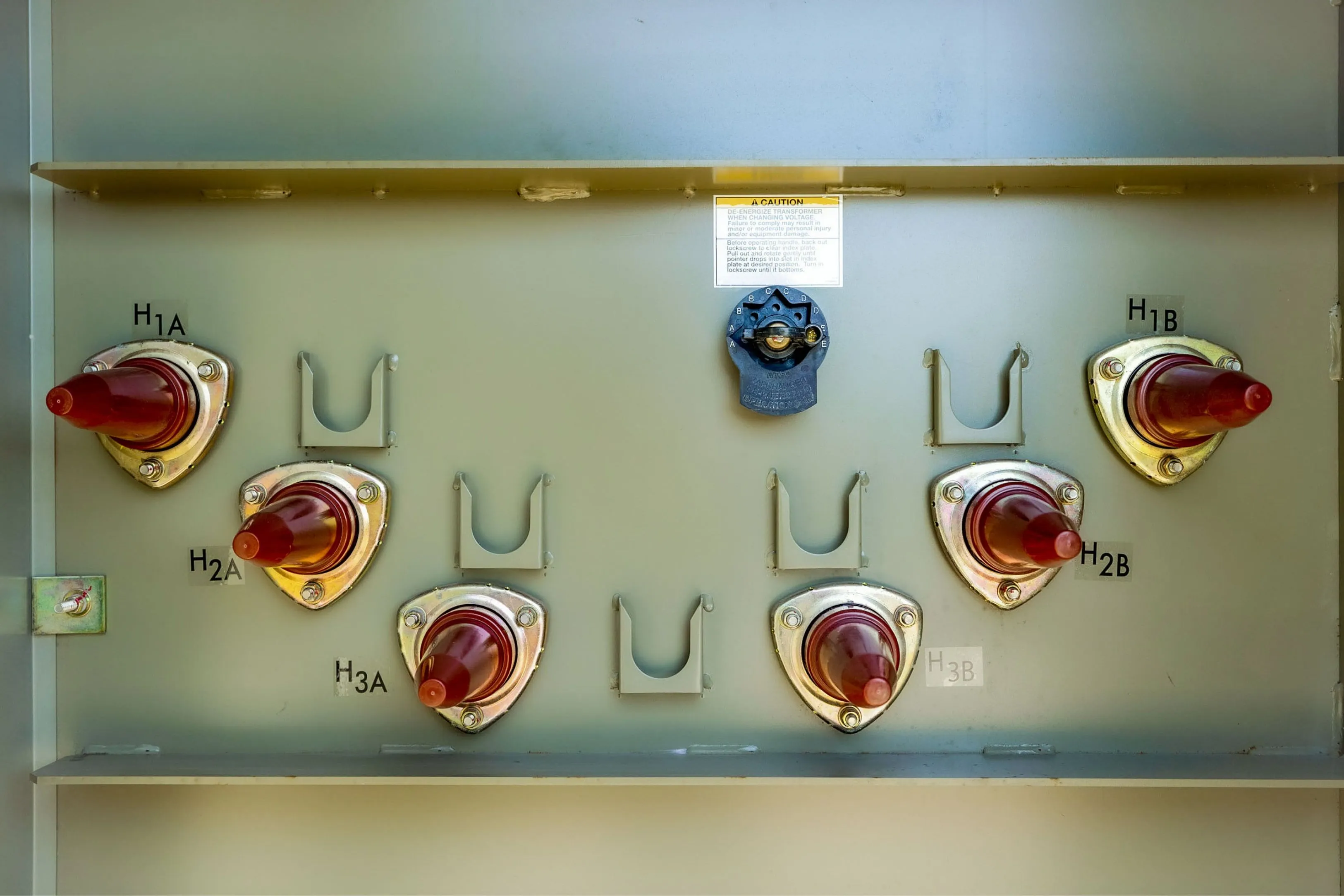 Transformer tap changers & voltage adjustment taps